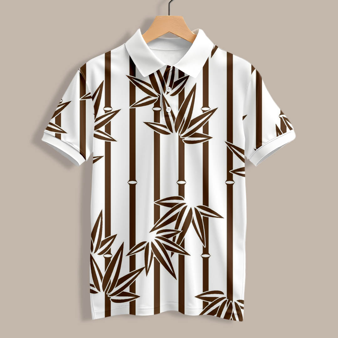 Bamboo Art Polo T-Shirt