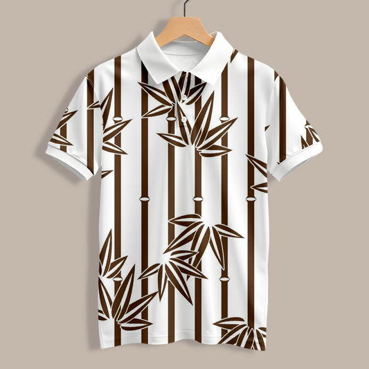 Bamboo Art Polo T-Shirt