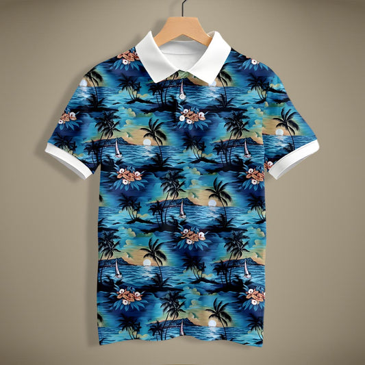 Beach Eve Polo T-Shirt
