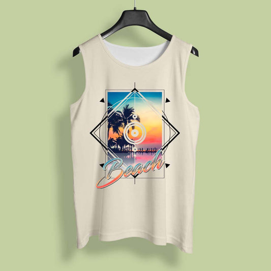 Beach Print Sando