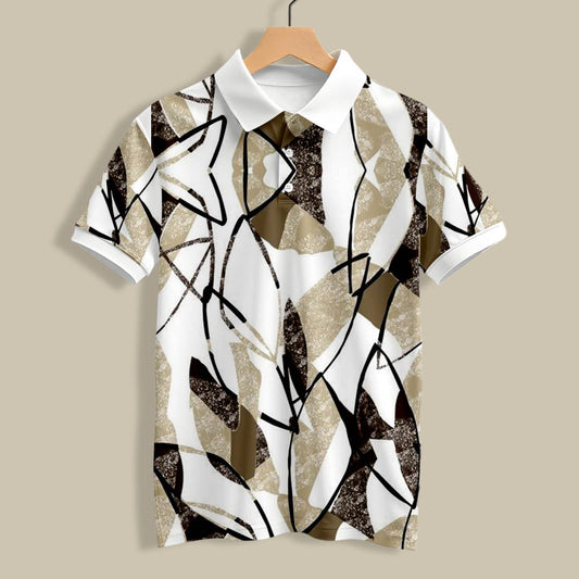 Classic Abstract Polo T-Shirt