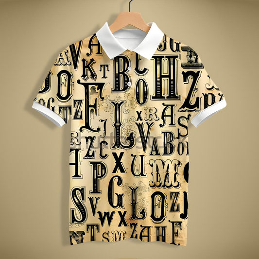 Classic Words Polo T-Shirt