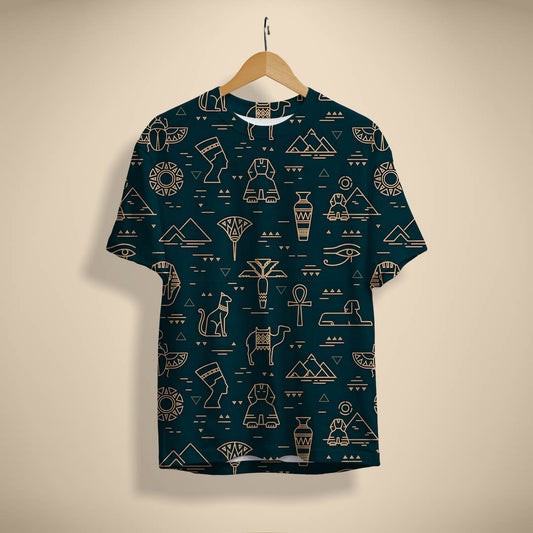 Egyptian Print T-Shirt