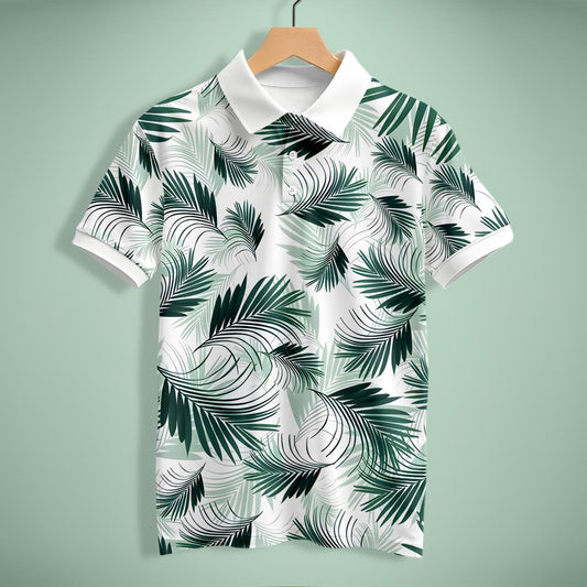 Green Leaf Polo T-Shirt